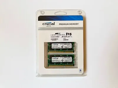 8GB 2x4GB Kit Crucial 1333 MHz DDR3 RAM - Apple IMac 2011 MacBook Pro 2011 • £13