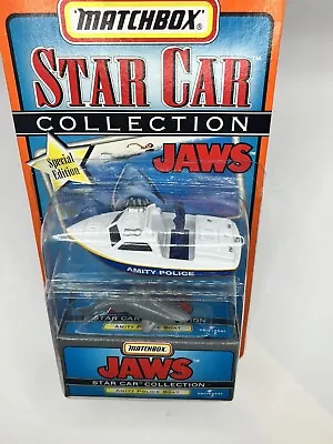 Matchbox - Star Car Collection - Jaws NIB With Shark • $20