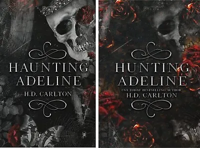 $44 • Buy H.D. CARLTON 2 Books Set: Haunting Adeline & Hunting Adeline (English,Paperback)