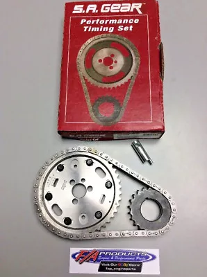 $181.98 • Buy Small Block Chevy Adjustable Cam Timing Race Engine Timing Set S.A. GEAR 78700