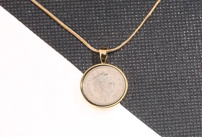 2003 21st Birthday New Five Pence 5p Coin Pendant - Choose The Metal Colour • £13.99