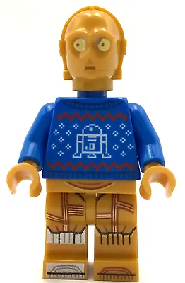 $9.99 • Buy Lego New C-3PO Holiday Sweater Christmas Minifigure Star Wars