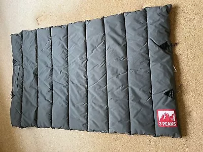 Black/Grey Dog Cage Crate Car Mat Waterproof Tough Pad Reversible - Washable • £9.99