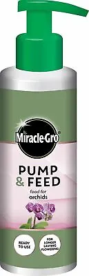 Miracle-Gro Pump & Feed All Purpose Orchid Plant Food 200ml Clear Long Flowering • £9.49