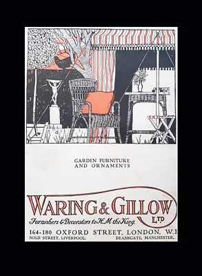 Waring & Gillow: Vintage Advertisement • £16