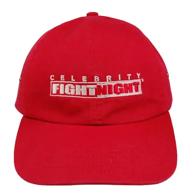 Muhammad Ali Celebrity Fight Night Red Hat Strapback Cap • $14.98