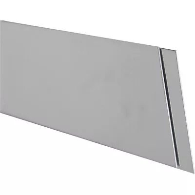 K&S 87167 Stainless Steel Mirror Finish Strip 0.028 Thick X 1 W X 12 L In. • $7.95
