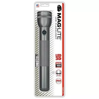 Maglite LED 3-Cell D Flashlight Gray • $78.29