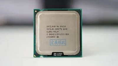 Intel Core 2 Quad Q9650 CPU 4-Core 3.0GHz/12M/1333 SLB8W LGA775 Processor • $48.10