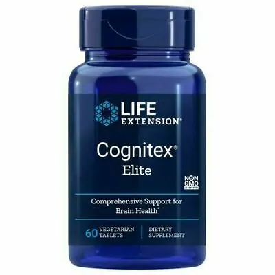 Cognitex Elite 60 Tabs By Life Extension • $42