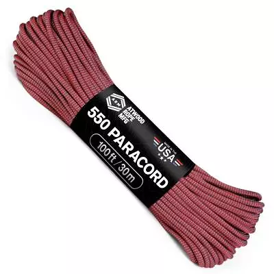 Atwood Rope MFG Color Changing 550 Paracord 100 Feet 7-Strand Core Nylon • $12.27