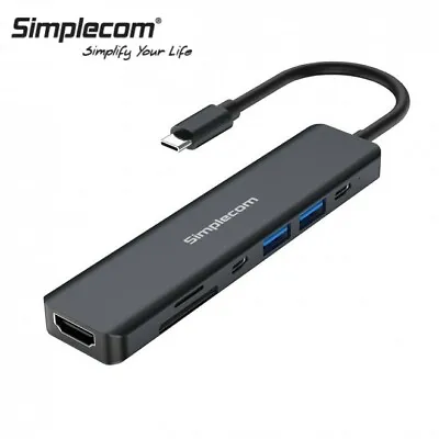 $39.95 • Buy Simplecom 7 In 1 Type C HUB USB 3.0 4K HDMI SD/TF PD Adapter For MacBook Pro