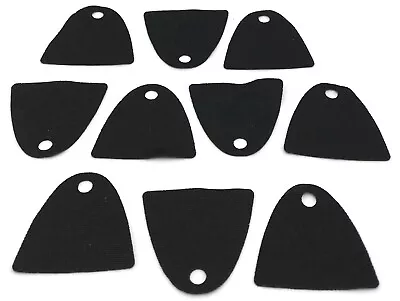 Lego 10 New Black Minifigure Capes Cloth Straight Bottom With Single Top Hole • $7.99