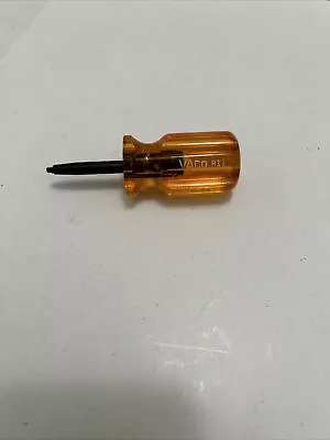 Vaco Tools R11 Square Drive Stubby  Screw Driver New Free Shipping • $12.95