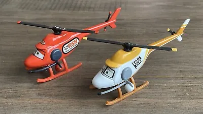 £6 • Buy Disney PIXAR Cars Kathy Copter  & Hover Helicopter Figures Models 1:55 Diecast