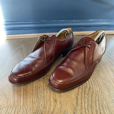 £24.99 • Buy Sanders PEN Mens Formal Shoes Size 9 Red