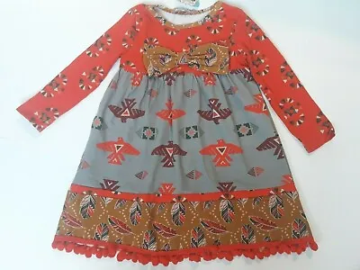 £11.12 • Buy Jelly The Pug Lisa Tribal Dress Size 5 Long Sleeve NEW