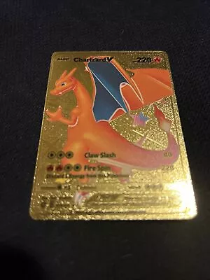 $5.90 • Buy Pokemon Charizard V - Gold Foil Card # 079/073 Very Good Condition 🔥🔥🔥🔥