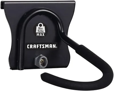 CRAFTSMAN VersaTrack 9-in Vertical Bike Hook Or General Purpose - Black - NEW • $8.92