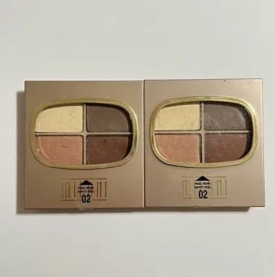 Lot Of 2 Milani Shadow Wear Eye Shadow Quad - 02 Sedona Sunset • $13.99