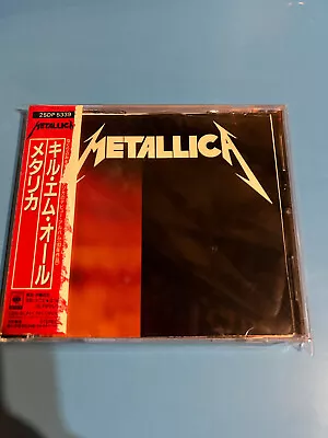 Metallica – Kill 'Em All / JAPAN EDITION RELEASE 1988 CD 25DP 5339 • $34.99