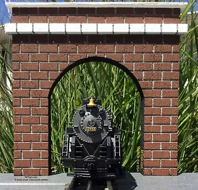 O Scale Tunnel Portal For Model Trains-Set Of 2 / 1:48 Model Railroad Scenery • $49.99