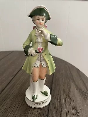 Occupied Japan Moriyama English Victorian Male W/ Green Clothing 7.75  • $9.95