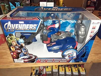 Avengers Captain America R/C Motor Bike New • $245