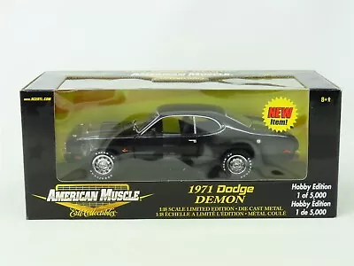 1:18 Scale RC2 Ertl American Muscle #33276 Die-Cast 1971 Dodge Demon - Black • $99.95