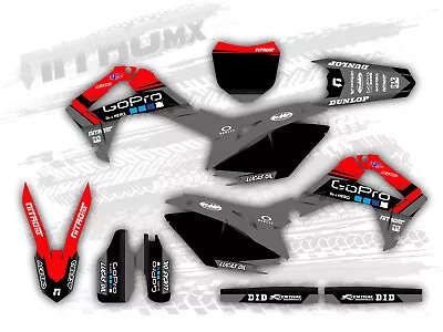 Graphics Kit Fits Honda CRF 450 R CRF 450R 2013 2014 2015 2016 Decals Stickers • $269.60