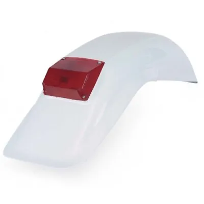 Acerbis Universal Rear Fender Baja With Taillight White • $119.96