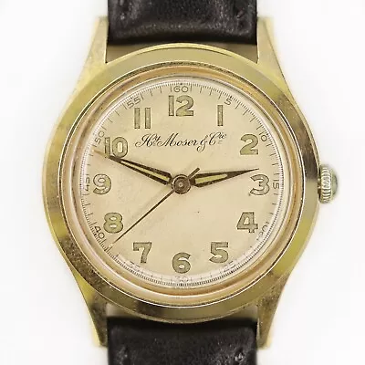 Vintage H.Moser & Cie Wristwatch 17 Rubis Cal ETA 1100 Swiss Vintage Watch • $799
