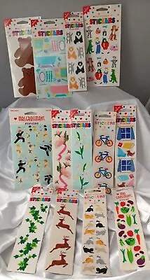 Mrs. Grossman's Stickers - Choose Various Stickers/Themes - 3 Sheets Per Pk VTG • $10.99