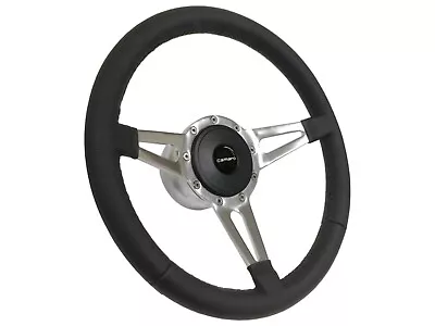 14  Genuine Leather 9-Bolt Steering Wheel Camaro Kit For Ididit Column • $314.99