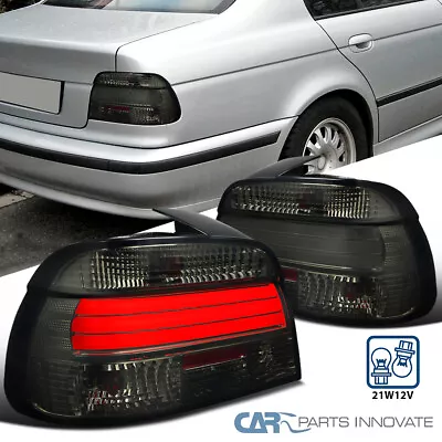 Smoke Fits 2001-2003 BMW E39 5-Series M5 525i 530i 540i LED Tail Lights Lamp • $149.95