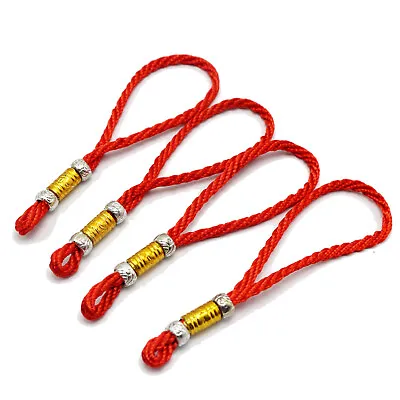 £3.83 • Buy 20 Red Chinese String Knotted Hand Wrist Lanyard Straps Key Ring Phone Dangle