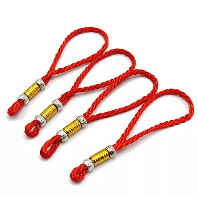 £3.83 • Buy 20 Red Chinese String Knotted Hand Wrist Lanyard Straps Key Ring Phone Dangle