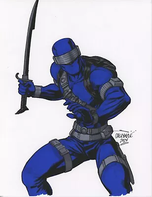 Snake Eyes G.I. Joe Cobra Zartan Pin Up Original Art By Scott Dalrymple • $16.50