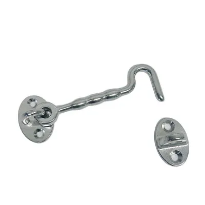 Marine Stainless Steel T316 3  Door Hook Lock Cabinet Cabin Door Hook Latch 	 • $17.99