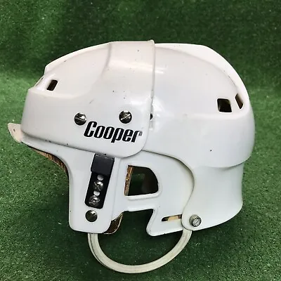 Vintage Rare Cooper Hockey Helmet SK2500 S Small White Gretzky Messier Awesome • $131.46