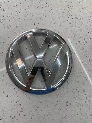 Genuine OEM VW Golf Mk7 13-17 Front Grill VW Badge Emblem Chrome 5G0853601 • $19.99