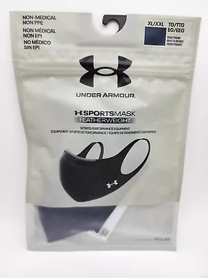 UNDER ARMOUR XL/XXL NAVY Sports Mask Featherweight IsoChill Unisex LAST MODEL • $13