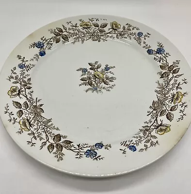 Vintage WEDGWOOD & Co England “Floral” 9.5 Inch Dinner Plate - Two Available • $15