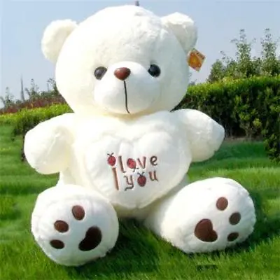 50cm Giant Large Huge Big Teddy Bear Soft Plush Toy I Love You Valentine Gift • $23.20