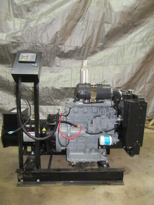 $7750 • Buy 25 Kw Diesel Kubota Generator 120/240v 1ph Genuine Stamford Avk In Stock No Wait