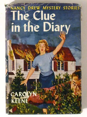 NANCY DREW Mystery #7 The CLUE In The DIARY! Vintage 1954 Grosset & Dunlap HCDJ! • $24.99