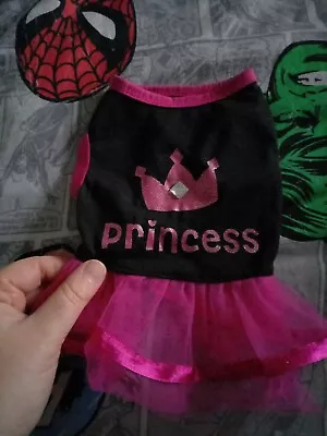£4 • Buy Dog Princess Outfit Extra Small