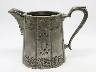 £14.99 • Buy Vintage / Antique Victorian Pewter Old Milk / Cream Jug
