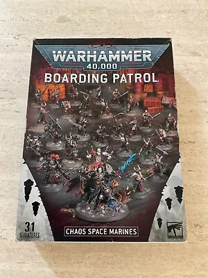 Games Workshop Warhammer 40K Chaos Space Marines Boarding Patrol Abaddon • $162.50