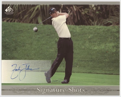 $38.49 • Buy 2005 SP Signature Signature Shots Zach Johnson #SH-ZJ Auto
